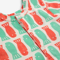 Baby Lucky Fish All Over Playsuit - Parkette.