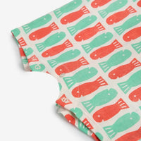Baby Lucky Fish All Over Playsuit - Parkette.