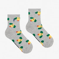 Kids Happy Dog All Over Short Socks - Parkette.