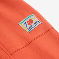 Kids Smiling Red Jogging Pants - Parkette.