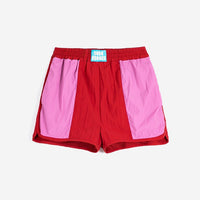 Color Block Sporty Shorts - Parkette.