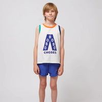 A Day At The Beach Swim Trunks - Parkette.