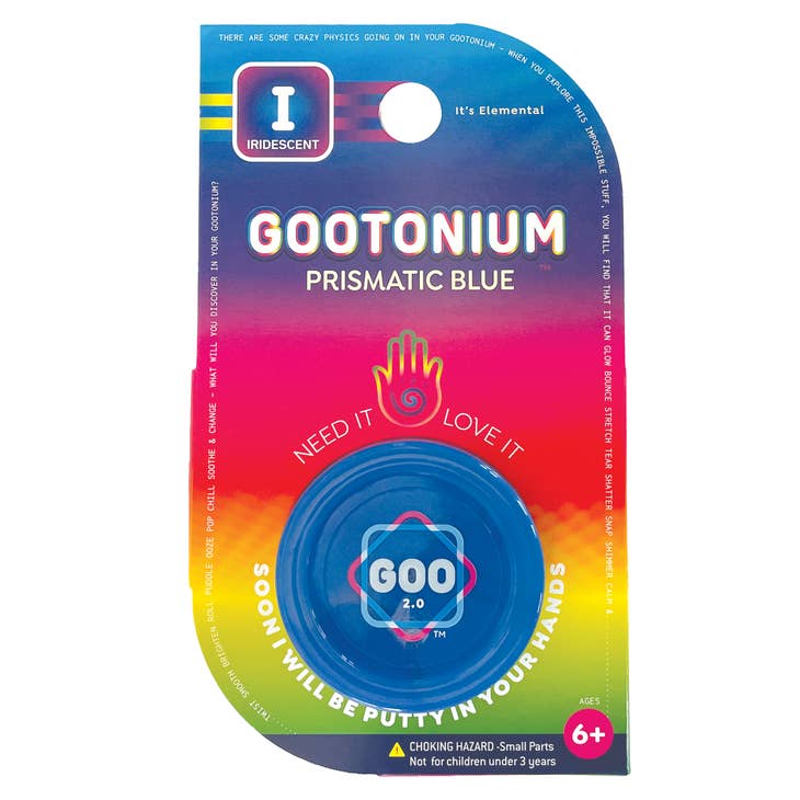 Gootonium Iridescent Blue Putty - Parkette.