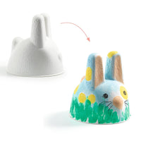 Bunny Trio Finger Painting