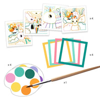 Magical Garden Cards to Paint