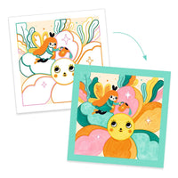 Magical Garden Cards to Paint