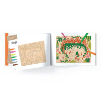 Dino World Colouring Set