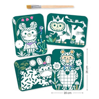 Dressed-Up Animals Magic Reveal Paint