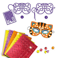 Do It Yourself - Jungle Animals Mosaic Masks