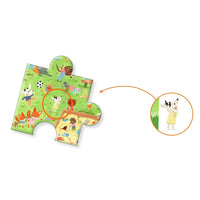 Little Friends' Garden Observation Puzzle