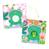 Peekaboo! Garden Baby Animals Magic Colouring