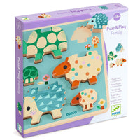 Puzz & Play Family Wooden Puzzle