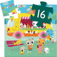 Silhouette Puzzle - Ice Cream Truck - Parkette.