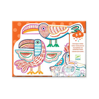 Wild Families Colouring Set