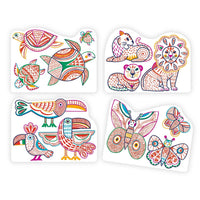 Wild Families Colouring Set