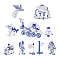 Color Assemble Play - Space Rocket - Parkette.