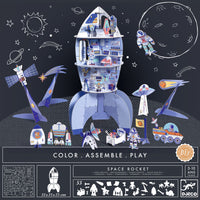 Color Assemble Play - Space Rocket - Parkette.