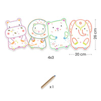 Colouring - Wild Animals - Parkette.