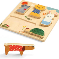 Woodypets Wooden Puzzle - Parkette.