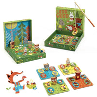 Ludo Wood - 4 Game Set - Parkette.