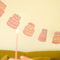 Celebration Cakes Sewn Garland - Parkette.
