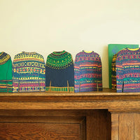 Festive Sweater Concertina Card