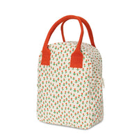 Zipper Lunch Bag - Tiny Roses