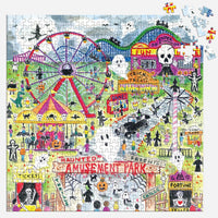 Michael Storrings Haunted Amusement Park 500 Piece Puzzle