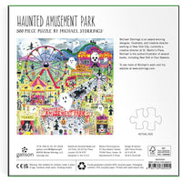 Michael Storrings Haunted Amusement Park 500 Piece Puzzle