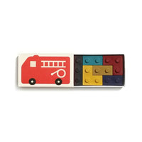 Goober Crayon Block - Fire Engine