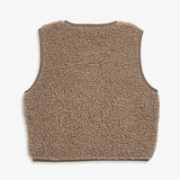 Kids Merino Wool Vest - Hazelnut