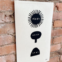 Sun/Tree/Rock Pennant