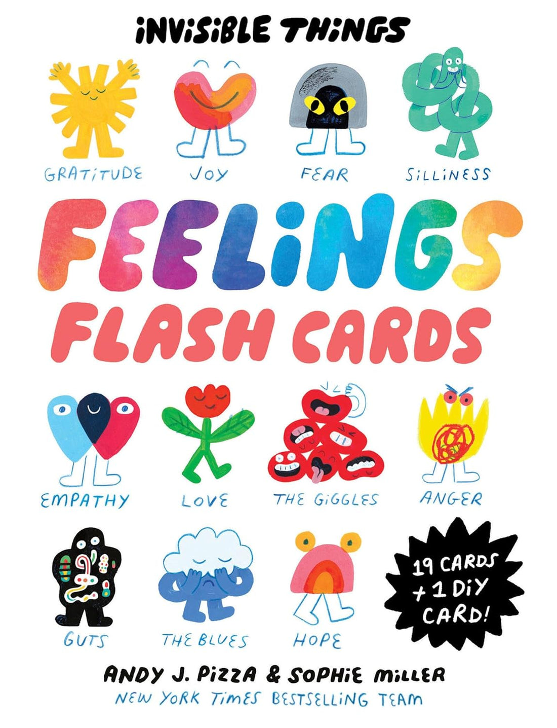 Invisible Things Feelings Flash Cards - Parkette.