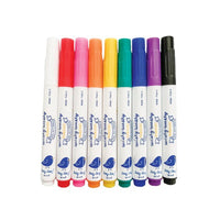 Wishy Washy Washable Dry Erase and Window Markers - Set of 9