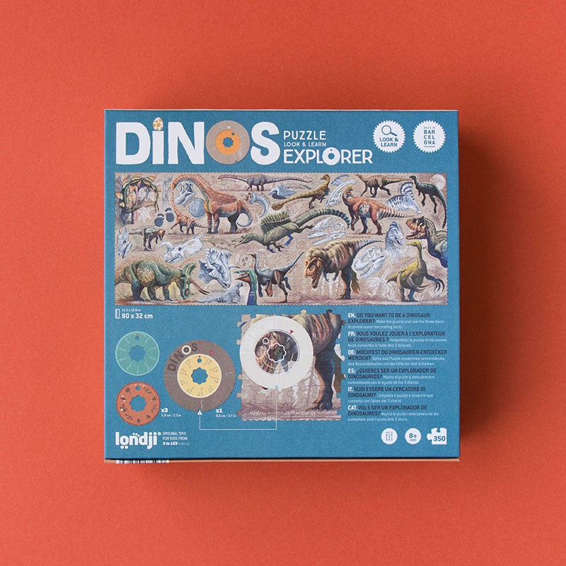 Dinos Explorer Puzzle - Parkette.