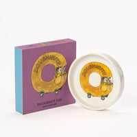Magpie x Richard Scarry Doughnut Car Round Trinket Dish