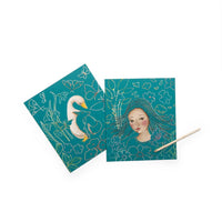 Les Rosalies Scratch Art Cards - Parkette.