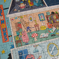 Les Schmouks At the Schmouks' 500 Piece Puzzle