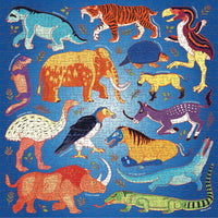 Prehistoric Kingdom 500 Piece Family Puzzle - Parkette.