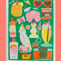Tropical Riso Print