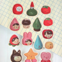Clay Sticker Sheet