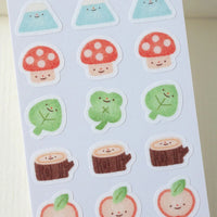 Little Forest Washi Sticker Sheet