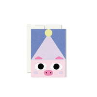 Cochon Mini Greeting Card - Parkette.
