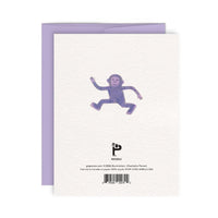 Gorilla Dad Greeting Card - Parkette.