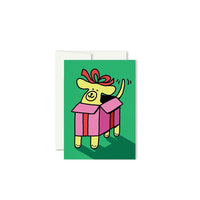 Joyeux Toutou Mini Greeting Card - Parkette.