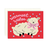Lamb Greeting Card - Parkette.