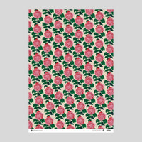 Roses Gift Wrap - Single Sheet - Parkette.