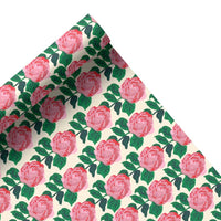 Roses Gift Wrap - Single Sheet - Parkette.