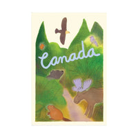 Taïga Canada Postcard - Parkette.