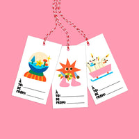 Festivities Gift Tag Set - Parkette.